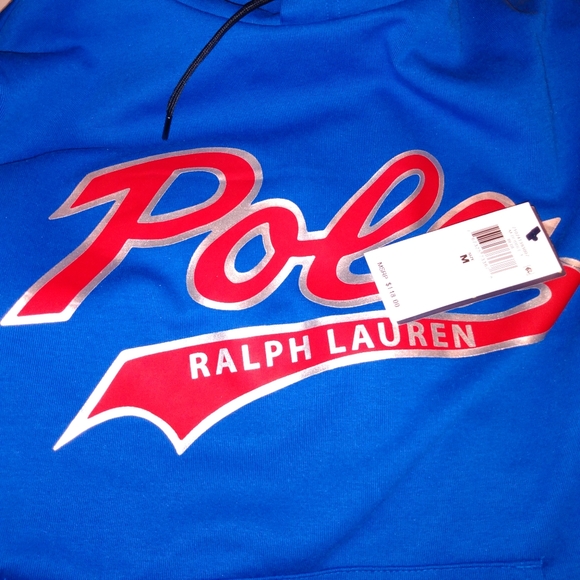 Polo Ralph Lauren Graphic Hooded Sweatshirt Hoodie - Picture 5 of 5